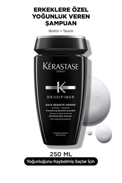 Kerastase Densifique Bain Densifique Homme Intensity Shampoo for Men 250ml
