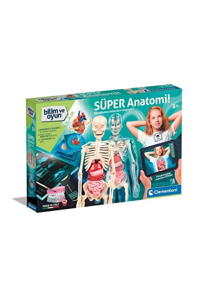 CLEMENTONI 64474 Bilim ve Oyun - Süper Anatomi +8 yaş
