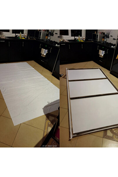 Home Sinema projeksiyon perdesi anti-ışık ev iş okul  için yansıtıcı kumaş pr...