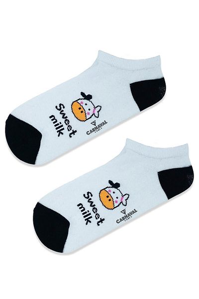 CARNAVAL SOCKS Чорапи с шарени шарки и сладки млечни ботуши