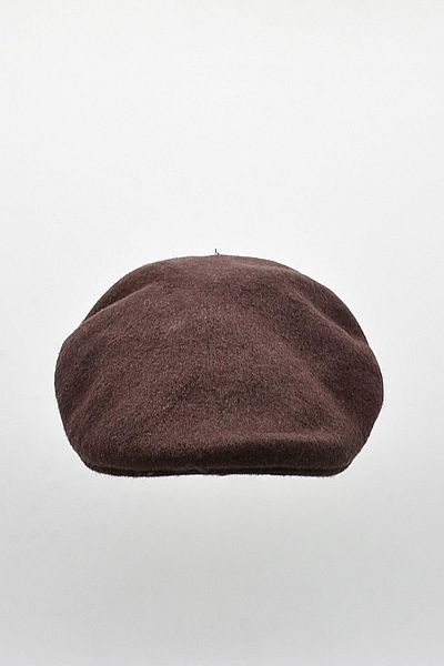Külah Men's Brown Derby Flat Cap Cap Felt Hat
