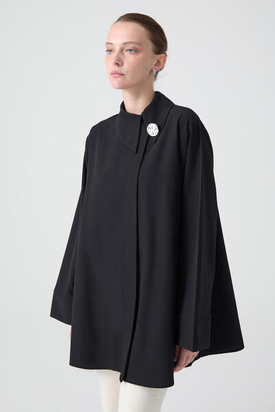 Touché Privé ASİMETRİK POPLİN GÖMLEK