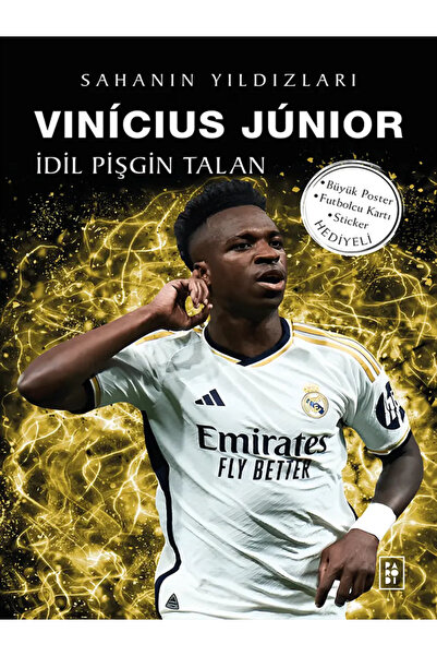 dokuzyayinlari Vınicıus Junıor - Sahanın Yıldızı ( Büyük Poster - Futbolcu Ka...