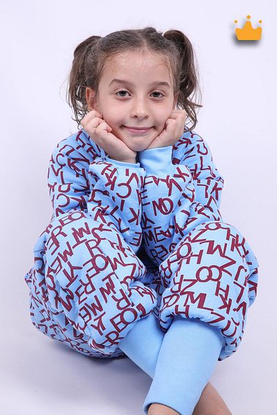 Babyhola 5-9 Years Claret Red Blue Sleeping Bag - 2.5 Tog, Black Sea Storm, Vira Fan, Fiber Filled 6020