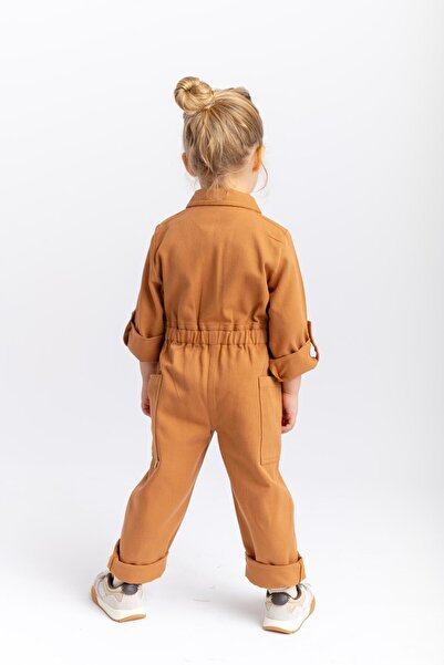 Oliven The Kid Taba Unisex Gabardine Ολόσωμη φόρμα