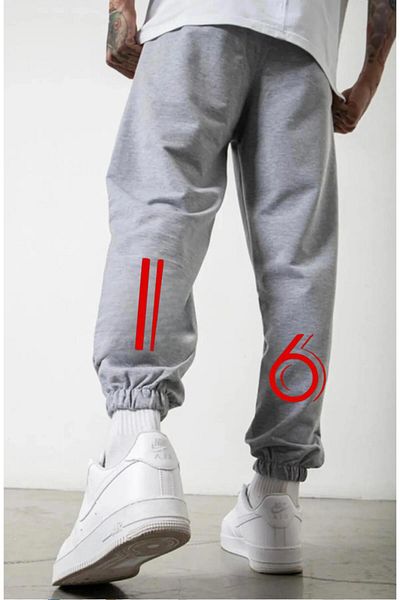 Massgai Unisex F1 ILEC Number 16 Φούτερ με στάμπα με ελαστικά πόδια