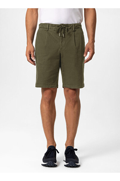 Boris Becker Оливковозелени шорти с детайлно лого