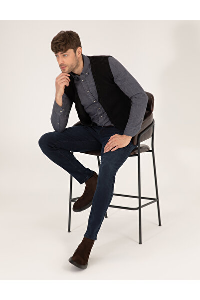 Pierre Cardin Black Knitwear Vest 50263175-Vr046