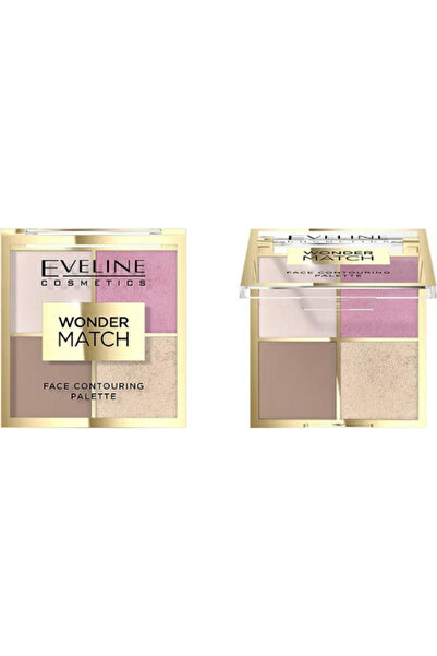 Eveline Cosmetics WONDER MATCH FACE CONTROURING PALETTE N01