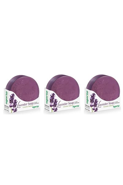Agarta Natural Lavender Soap 150 Gr X 3 Pieces