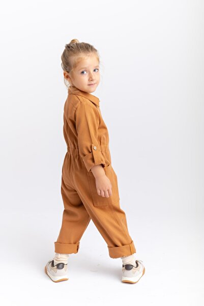 Oliven The Kid Taba Unisex Gabardine Ολόσωμη φόρμα