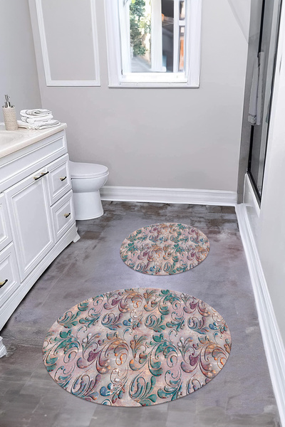 Napoli Home Set de scaune pentru toaletă, lavabilă digitală, anti-alunecare, ...