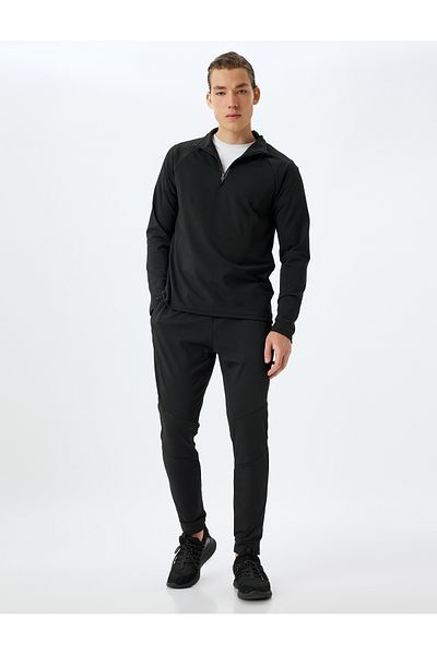 Koton Jogger Sports Sweatpants - Λεπτομέρεια μέσης και τσέπης με κορδόνια