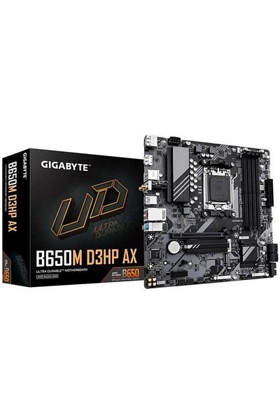 Gigabyte B650m D3hp Ax - Wifi 6e DDR5 HDMI-DP PCIe 4.0 AM5 Matx Pcie 4.0
