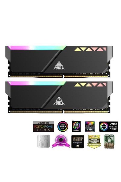NEOFORZA 32gb (2X 16GB) Ddr5 7200mhz Cl34 Dual Scarce Rgb PC Ram Trınty Nmgd516f82-7200fı20