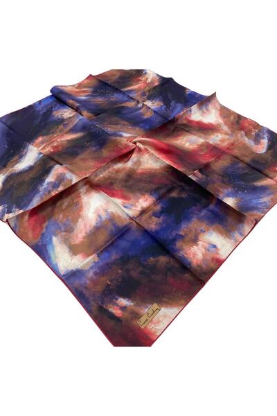 Pierre Cardin Барвиста шовкова хустка з твілу 7955438 - 941