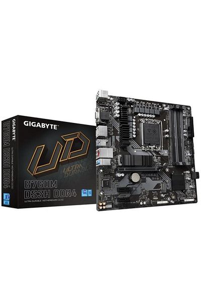 Gigabyte B760M Ds3H Ddr4 HDMI Type-C Dp Pcie 16X V4.0 1700P Matx - Pcb Shirt