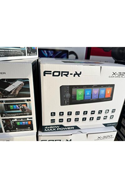 Fimexport FOR-XX TEK DİN OTO TEYP CARPLAY KAMERA-USB-VİDEO-RADİO-BT YENİ SERİ
