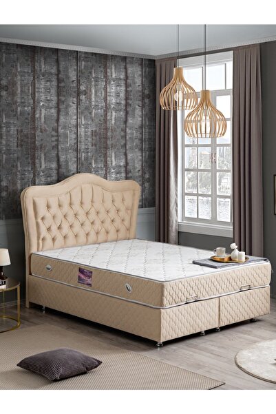 Setay Camelli New Ikili Set, Çift Baza Başlık Seti