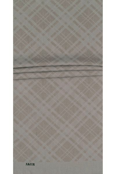 Aker Şal în carouri crem - 1040300 -981-32725 Model