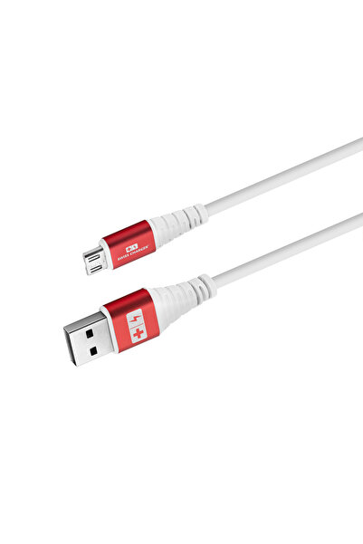 SWISS CHARGER Micro Usb Hızlı Şarj Ve Data Kablosu 1m