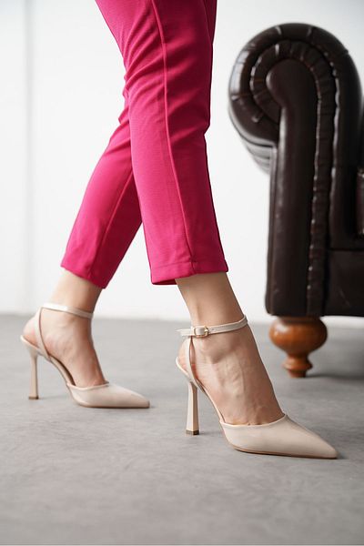 GOFFSHOES Pantofi cu toc subțire Motta de damă - piele lacuită