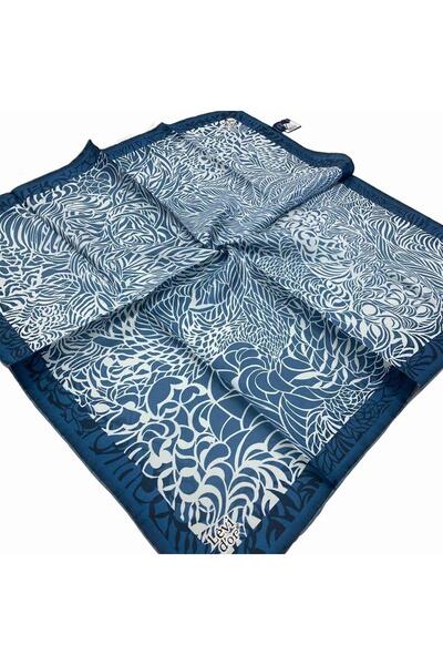 Levidor Μεταξωτό μαντήλι με σχέδιο Indigo 21116