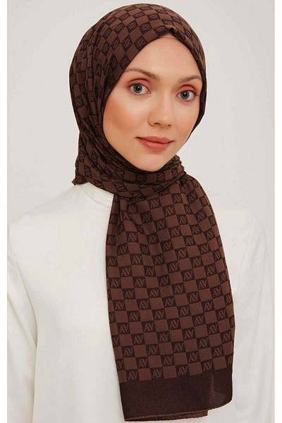 Armine Trend Ultralight 18-24052 Brown Shawl
