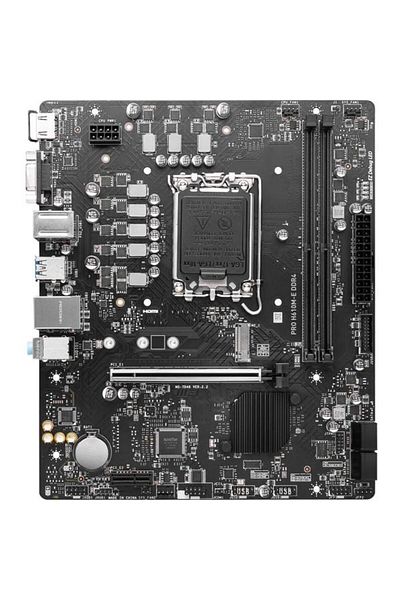 MSI Pro H610M-E Ddr4 M2 Pcie Nvme HDMI Pcie 16X V4.0 1700P Matx - Pc Peripheral Device