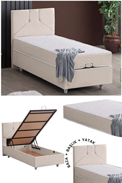 Setay Wick Baza Başlık Letto Yatak Seti Tek Kişilik