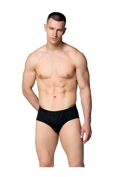 SEDEF YILDIZ Men's Oversize Colored Pearl Star Combed Cotton Slip Panties 12 Pieces - 1010