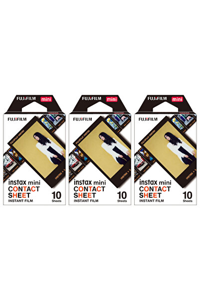 Fujifilm Instax Mini Contact 10x3 Film Seti