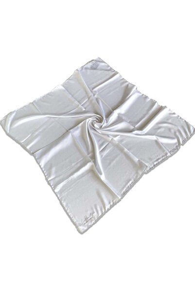 LA BOUTIQUE 42-34416 Model Eșarfă clasică albă