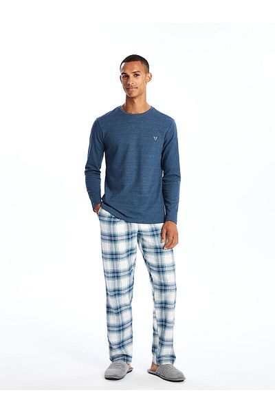 LC Waikiki Set de pijamale pentru bărbați LCW Standard Fit