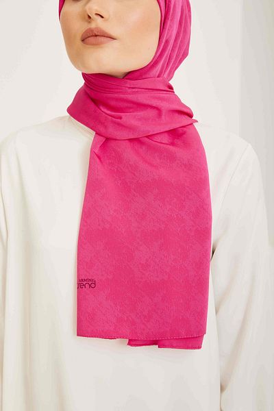 Armine Trend J.capri Pink Solid Color Shawl 8-04