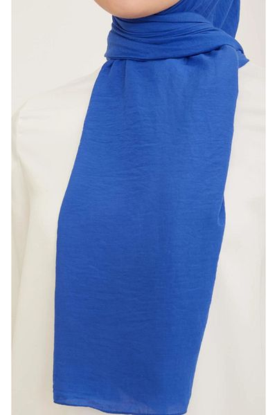 Armine Trend Natural Soft Shawl - 85 Saks Blue, μονόχρωμο