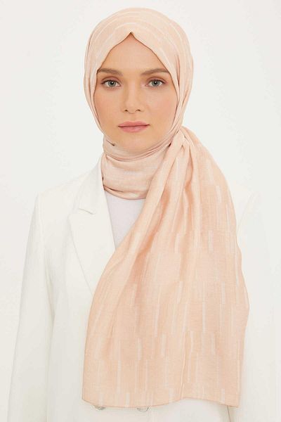 Armine Trend Bej Pure Lina șal 12-558
