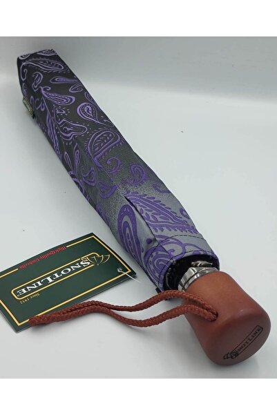 APRİL Snotline Ahşap Saplı Kadın Şemsiye (YARASA) - Kılıflı