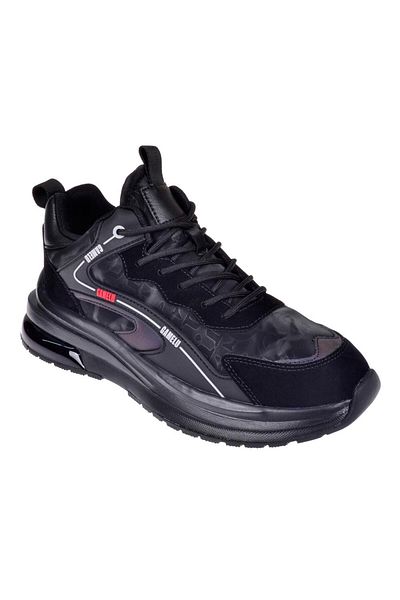 GAMELU Ανδρικά αθλητικά παπούτσια Sneaker Ek-went Μαύρο