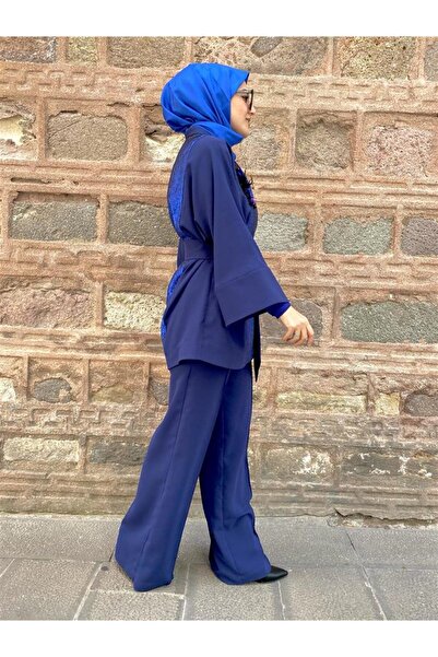 yeşim özcan BOL PAÇA BELİ LASTİKLİ PANT