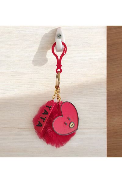 3DHOBİCENTER Bts Bt21 Tata Keychain Tata Pompom Keychain