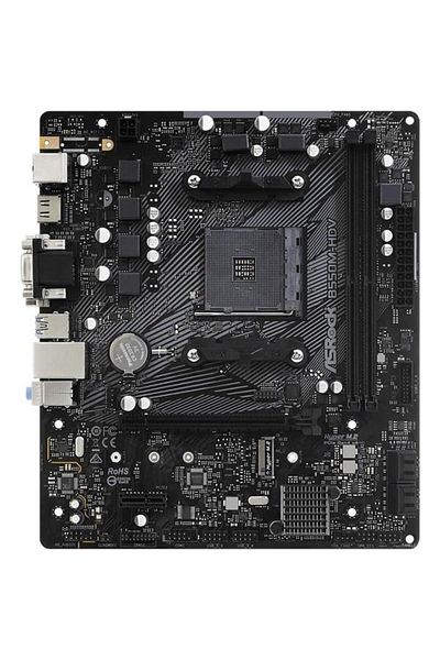 ASROCK B550M-Hdv Ddr4 HDMI Dvi Pcie 16X V4.0 Am4 Matx - Pcie 16X V4.0 Amd Am4 Matx