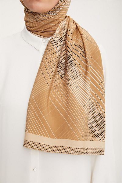 Armine Trend Caramel Modal Shawl 5336-24