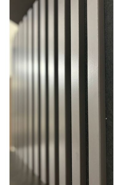 Şahan Art Deco Akustik Duvar Paneli / Antrasit / 1. Kalite Mdf / 1.kalite Keçe