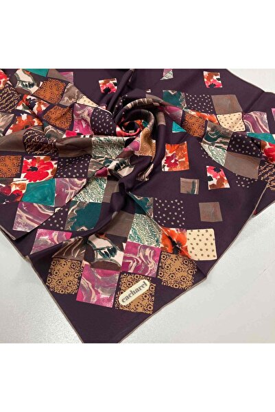 Cacharel Mürdüm Tivil Ipek Eşarp 7821313-931