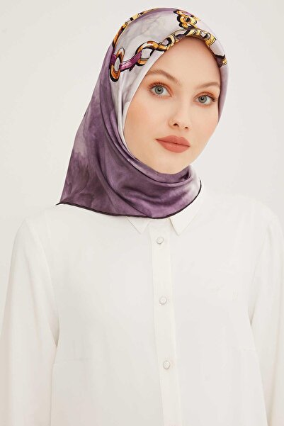 Armine Šal sa uzorkom lila oblaka Surat Svila 8920-39