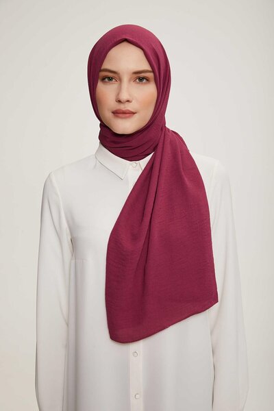 Armine Trend Dark Fuchsia șal Cazz monocrom 4034