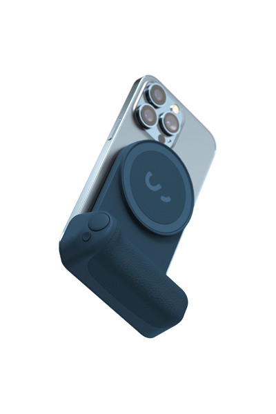 ShiftCam SnapGrip MagSafe Uyumlu 2000 mAh Powerbank Entegre Mavi iPhone Fotoğ...