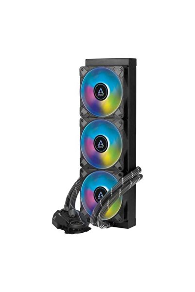 Arctic   مبرد سائل 360 A-RGB Intel-Amd مدعوم من PWM Liquid Cooler