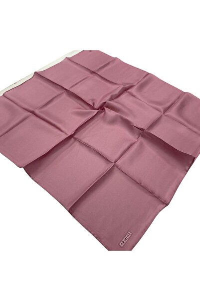 Armine Eșarfă din mătase Tivil, culoare uni, pudră 10D02-57